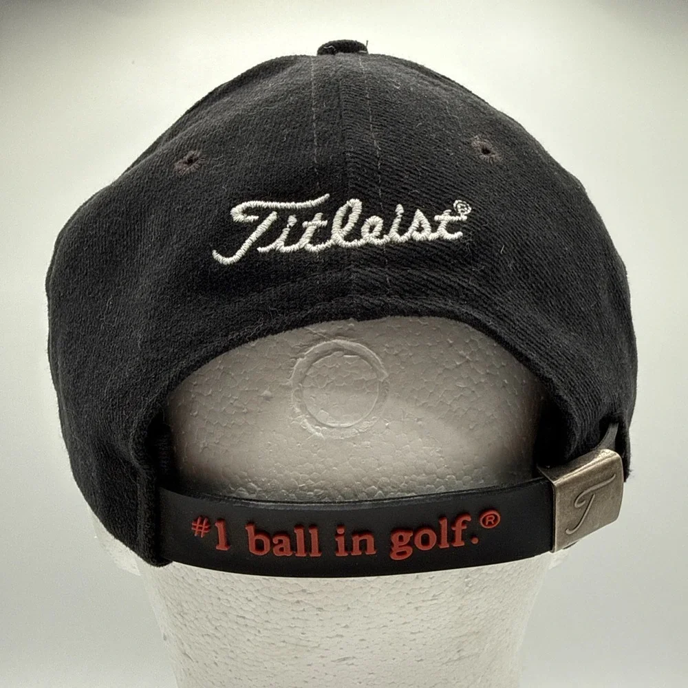 VTG Titleist Hat Cap #1 Ball In Golf Embroidered Men Adjustable Strap OSFA
